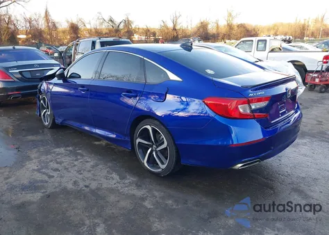 2021 Honda Accord Sport 2.0T from USA, damaged, VIN 1HGCV2F32MA033580